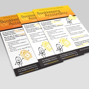 A5 flyers for accountant